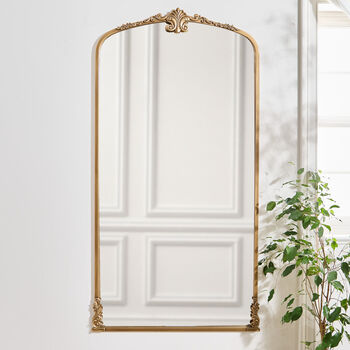 Valence Tall Ornate Mirror, 3 of 5