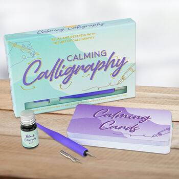 Calming Calligraphy Pen Set, 2 of 3