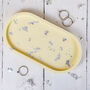 Pastel Oval Jesmonite Trinket Tray, thumbnail 4 of 8