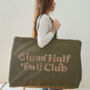 Olive Really Big Bag. Glass Half Full Club. Weekend Bag, thumbnail 6 of 6