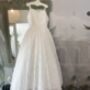 Holly In White ~ Junior Bridesmaid Dress, thumbnail 3 of 4