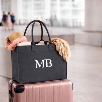 Personalised Large Square Canvas Tote Bag, 2 of 4