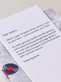 The Vinyl – Luxury Music Socks, 4 of 9