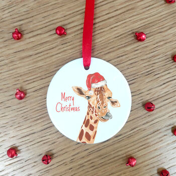 Giraffe Christmas Tree Decoration, 6 of 8