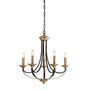 Light Candle Style Chandelier Five, thumbnail 4 of 4