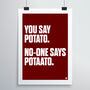 Potaato Print, thumbnail 1 of 4