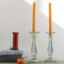 Tilbury Glass Candlestick, thumbnail 3 of 4