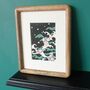 Japanese Tree Abstract Art Print, thumbnail 3 of 3