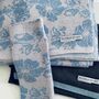 Women's Floral Cashmere Scarf Lavender, thumbnail 3 of 6