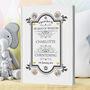 Personalised Baby Christening Keepsake Gift Book, thumbnail 2 of 11