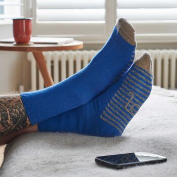 Soft Lambswool Ankle Socks For Men : Patterns, 9 of 11