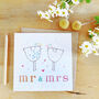 'Mr' And 'Mrs' Card, thumbnail 3 of 4