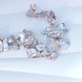 Dramatic Keshi Pearl Choker Necklace, thumbnail 9 of 10