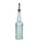 Recycled Glass Oil Bottle | 500ml | Metal Pourer, thumbnail 1 of 3