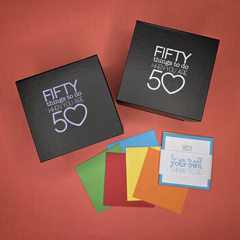 Fifty Things To Do When You Are 50, 12 of 12