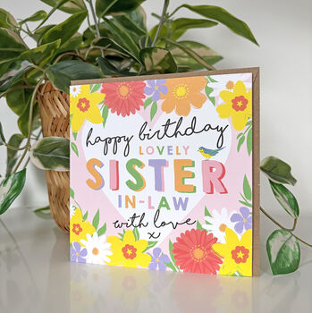 Celebration Birthday Sister In Law Card, 2 of 2