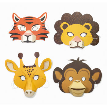 Create Your Own Jungle Animal Masks, 3 of 5