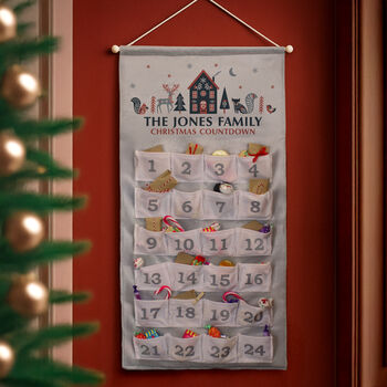 Personalised Christmas Advent Countdown Calendar, 2 of 6