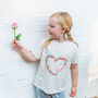 Personalised Heart Woman's Mummy And Child Pyjamas, thumbnail 5 of 12