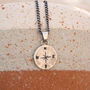 Men's Personalised Compass Disc Necklace, thumbnail 9 of 10