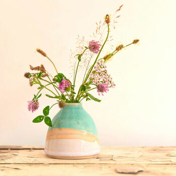 Handmade Shoreline Ceramic Vase, 3 of 7