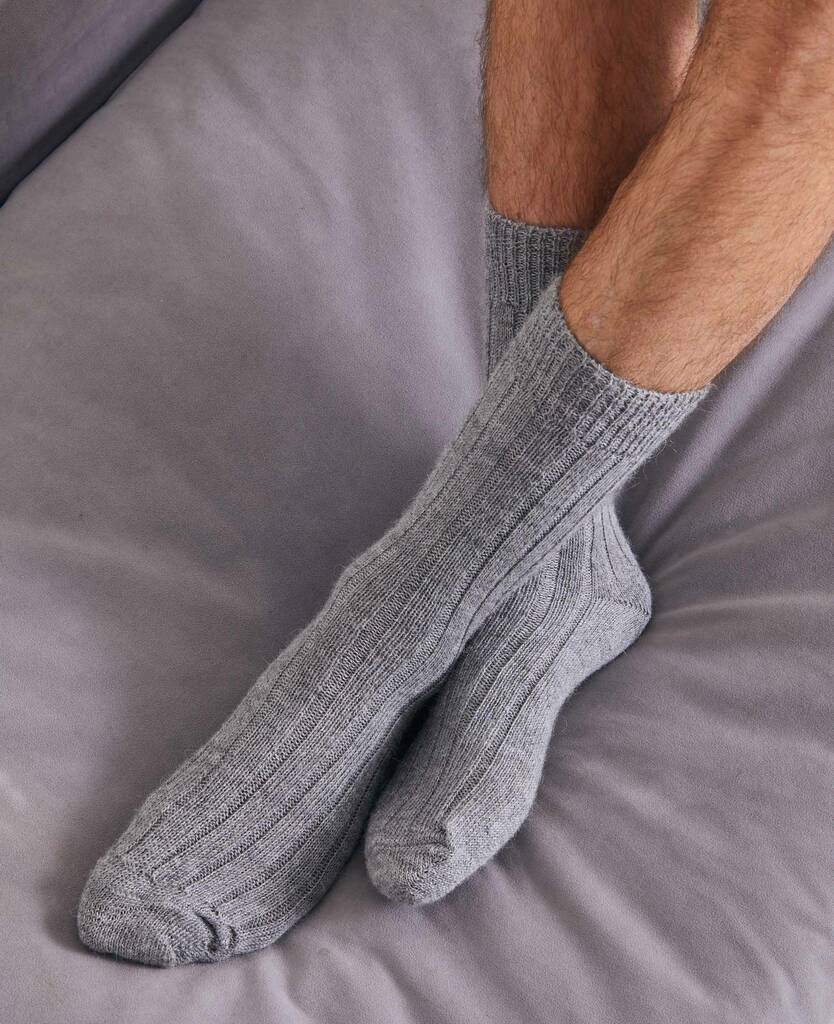 Men's Merino Wool Burghley Socks By BRITISH BOXERS