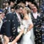 20 Wedding Confetti Cone Tray + Biodegradable Confetti, thumbnail 5 of 6