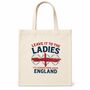 Women’s Football Lioness Tote Bag, thumbnail 7 of 7