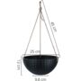 Pack Of Two Hanging Planter For Indoor Outdoor, thumbnail 10 of 12