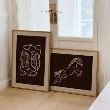 Western Cowboy Boot Print, 3 of 5