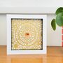 Framed Personalised Golden Wedding Paper Cut, thumbnail 5 of 10