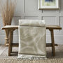 Stag Oatmeal Faux Cashmere Throw 140x180, thumbnail 1 of 5