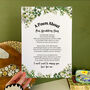Personalised Wedding Gift Poem Print, thumbnail 8 of 9