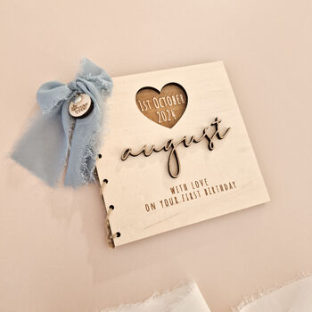 Personalised Christening Gift A Keepsake Card With Name, 2 of 5