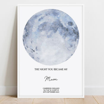 Personalised Constellation Star Map Print For Mum, 2 of 6