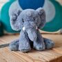 100% Recycled Soft Toy Elephant, thumbnail 1 of 2