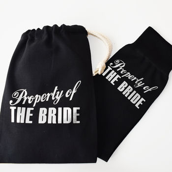 Property Of The Bride, Groom Wedding Socks, 7 of 10