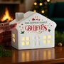 Personalised Believe In Christmas LED House, thumbnail 3 of 5