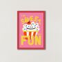 Cake Affirmation Art Print, thumbnail 7 of 9