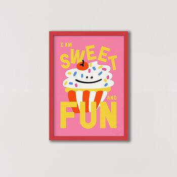 Cake Affirmation Art Print, 7 of 9