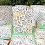 Colouring In Christmas Card Activity Pack Of 12, thumbnail 8 of 9