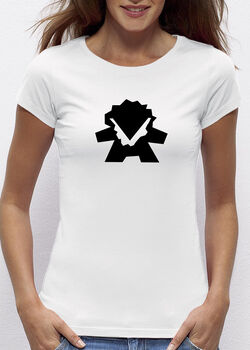 Womens Zodiac Abstract Design T Shirt, 10 of 12