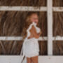 Lillie Romper In Broderie Anglaise, thumbnail 1 of 4