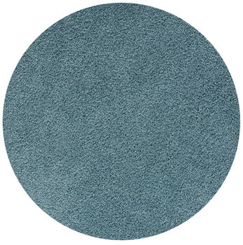 The Rugs Plain Duck Egg Blue Shaggy Rug, 9 of 12