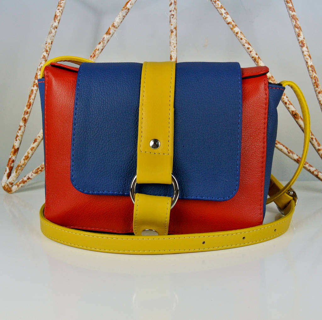 colour block crossbody handbag by freeload accessories ...