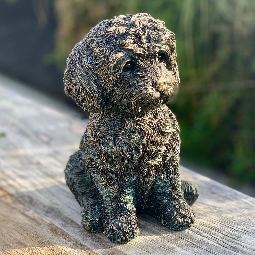 Labradoodle Puppy Ornament By London Garden Trading Notonthehighstreet Com