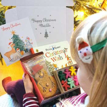 Personalised Child's Christmas Eve Book Gift Set, 3 of 12