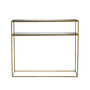 Metal Console Table In Bronze, thumbnail 3 of 3