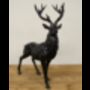 38cm Standing Stag Deer Bronze Effect Ornament Figurine Gift, thumbnail 2 of 8