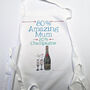 Personalised Percentage Apron, thumbnail 7 of 8